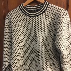 Vintage LL Bean Birdseye Fisherman’s sweater